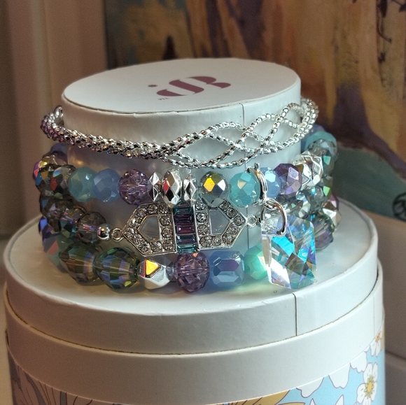 Bomb party spring stacks 2024 a moment's gaze silver plating - Picture 4 of 5